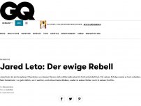 Bild zum Artikel: Jared Leto: Der ewige Rebell