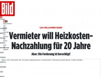 Bild zum Artikel: 1,54 Millionen Euro - Vermieter will Heizkosten-Nachzahlung für 20 Jahre