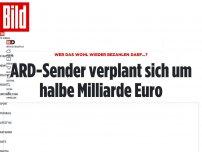 Bild zum Artikel: Wer das wohl wieder bezahlen darf…? - ARD-Sender verplant sich um halbe Milliarde Euro