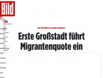 Bild zum Artikel: Im Öffentlichen Dienst - Erste Großstadt führt Migrantenquote ein
