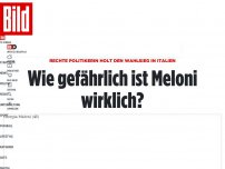 Bild zum Artikel: Rechte Politikerin holt Wahlsieg in Italien - Wie gefährlich ist Meloni wirklich?