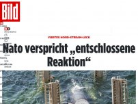 Bild zum Artikel: Schwedische Küstenwache - Viertes Leck in Nord-Stream-Pipelines entdeckt