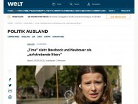 Bild zum Artikel: „Time“ sieht Baerbock und Neubauer als „aufstrebende Stars“