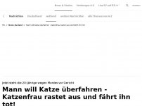 Bild zum Artikel: Sie dachte, er will eine Katze töten<br>
