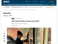 Bild zum Artikel: „Wir stecken mitten in einem neuen 2015“