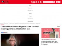 Bild zum Artikel: Bericht: Lambrecht-Ministerium gibt 109.000 Euro für neue...