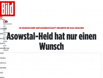 Bild zum Artikel: Nach Grauen n russischer Gefangenschaft - Asowstal-Held hat nur einen Wunsch