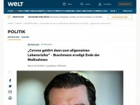 Bild zum Artikel: „Corona gehört dann zum allgemeinen Lebensrisiko“ – Buschmann erwägt Ende der Maßnahmen