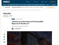 Bild zum Artikel: „Bereiten uns insbesondere auf Stromausfälle länger als 72 Stunden vor“