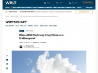 Bild zum Artikel: Diese AKW-Rechnung bringt Habeck in Erklärungsnot