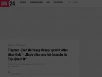 Bild zum Artikel: Trigema-Chef Wolfgang Grupp spricht offen über Geld - „Habe alles was ich brauche in Top-Qualität“