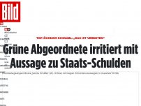 Bild zum Artikel: Top-Ökonom Schnabl: „Das ist verboten“ - Grüne Abgeordnete irritiert mit Aussage zu Schulden