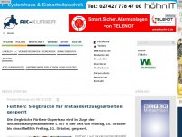 Bild zum Artikel: Siegbrücke zwischen Fürthen und Etzbach für Instandsetzungsarbeiten gesperrt