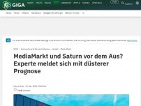 Bild zum Artikel: MediaMarkt und Saturn vor dem Ende? Experte hat eine düstere Prognose