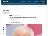 Bild zum Artikel: Wo die Ex-Intendanten besser als Angela Merkel versorgt werden