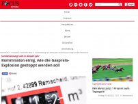 Bild zum Artikel: Sonderzahlung noch in diesem Jahr - Kommission einig, wie die Gaspreis-Explosion gestoppt werden soll