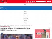 Bild zum Artikel: Nach Sensations-Start: Erling Haaland ist jetzt 280 Millionen...