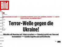 Bild zum Artikel: Rauchwolken über Zentrum - Explosionen in der ukrainischen Hauptstadt Kiew