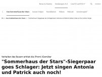 Bild zum Artikel: Sommerhaus-Siegerpaar goes Schlager<br>