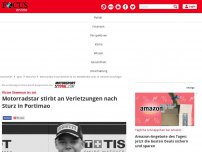 Bild zum Artikel: Victor Steeman ist tot - Motorradstar stirbt an Verletzungen nach Sturz in Portimao