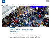 Bild zum Artikel: Migrationsforschung: 'Pull-Faktoren werden deutlich überschätzt'