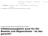 Bild zum Artikel: Gehaltsplus in der Krise: Sollten Spitzenpolitiker verzichten?<br>