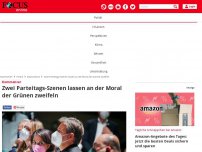 Bild zum Artikel: Kommentar: Zwei Parteitags-Szenen lassen an der Moral der...