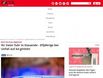 Bild zum Artikel: Dach von Auto abgerissen - Ihr Vater fuhr in Stauende - Elfjährige bei Unfall auf A4 getötet