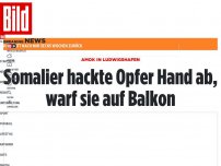 Bild zum Artikel: Amok in Ludwigshafen - Hier flüchtet der Somalier nach dem Doppelmord