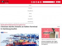 Bild zum Artikel: Sechs Ministerien geben Widerstand auf: Chinesen dürfen Anteile...