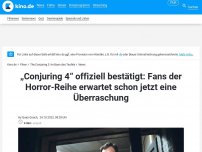 Bild zum Artikel: „Conjuring 4“ offiziell bestätigt: Fans der Horror-Reihe erwartet schon jetzt eine Überraschung