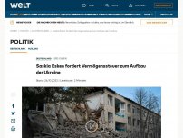 Bild zum Artikel: Saskia Esken fordert Vermögenssteuer zum Aufbau der Ukraine