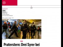 Bild zum Artikel: Praterstern: Drei Syrer bei Messerkrieg schwer verletzt