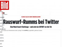 Bild zum Artikel: Job-Start mit Paukenschlag - Musk übernimmt Twitter und feuert Führungs-Riege