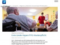 Bild zum Artikel: Pflegeheime und Werkstätten: Erste Länder kippen FFP2-Maskenpflicht