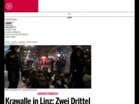 Bild zum Artikel: Krawalle in Linz: Zwei Drittel keine Österreicher