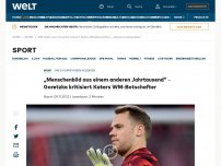 Bild zum Artikel: „Menschenbild aus einem anderen Jahrtausend“ – Goretzka kritisiert Katars WM-Botschafter