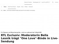 Bild zum Artikel: RTL-Moderatorin Bella Lesnik setzt ein starkes Statement<br>