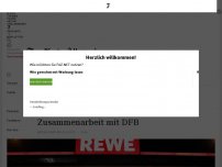 Bild zum Artikel: Rewe beendet vorzeitig Zusammenarbeit mit DFB