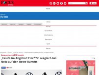 Bild zum Artikel: Reaktionen  - „So geht Haltung“ - Netz feiert Rewe-Ausstieg beim DFB