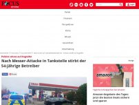 Bild zum Artikel: Beide schweben in Lebensgefahr - Mann sticht auf Tankstellenbetreiber ein - Polizist schießt auf Angreifer