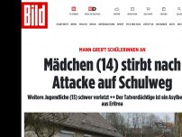 Bild zum Artikel: Blutige Szenen an Grundschule - Messer-Attacke: Mehrere Kinder schwer verletzt