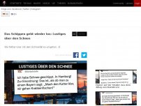 Bild zum Artikel: Das Schippen geht wieder los: Lustiges über den Schnee