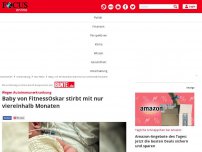 Bild zum Artikel: Wegen Autoimmunerkrankung: Baby von FitnessOskar stirbt mit nur...