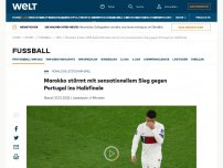 Bild zum Artikel: Marokko stürmt mit sensationellem Sieg gegen Portugal ins Halbfinale