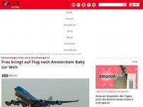 Bild zum Artikel: Sie wusste gar nicht, dass sie schwanger ist: Frau bringt auf...