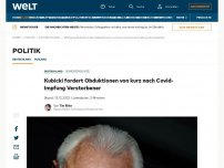 Bild zum Artikel: Kubicki fordert Obduktionen von kurz nach Covid-Impfung Verstorbener