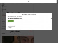 Bild zum Artikel: Philosoph Dieter Henrich mit 95 Jahren gestorben