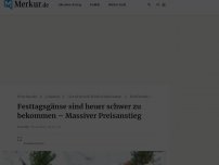 Bild zum Artikel: Festtagsgänse sind heuer schwer zu bekommen – Massiver Preisanstieg