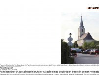 Bild zum Artikel: Familienvater (42) starb nach brutaler Attacke eines gebürtigen Syrers in seiner Heimatgemeinde